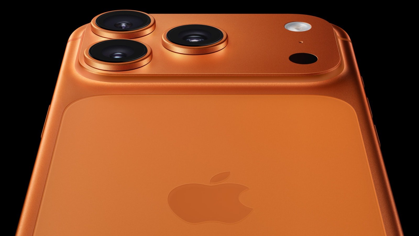 Cámaras del iPhone 17 Pro (imagen oficial de Apple)